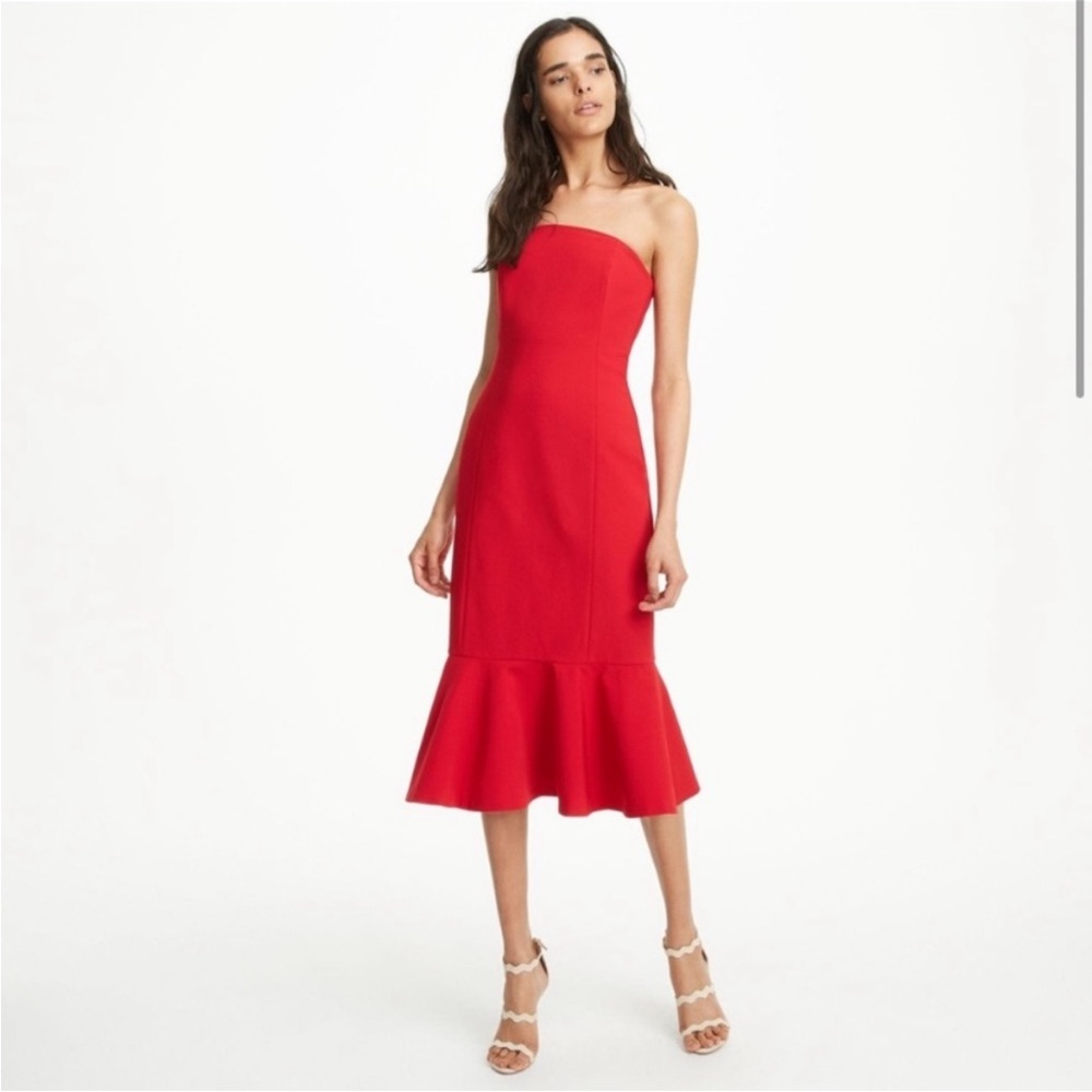 Club Monaco Strapless Mermaid Dress Size 4